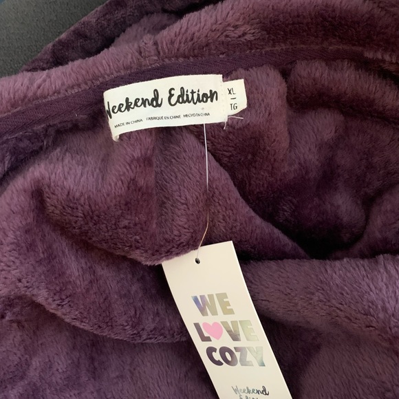 Purple teddy bear jacket - Picture 9 of 9